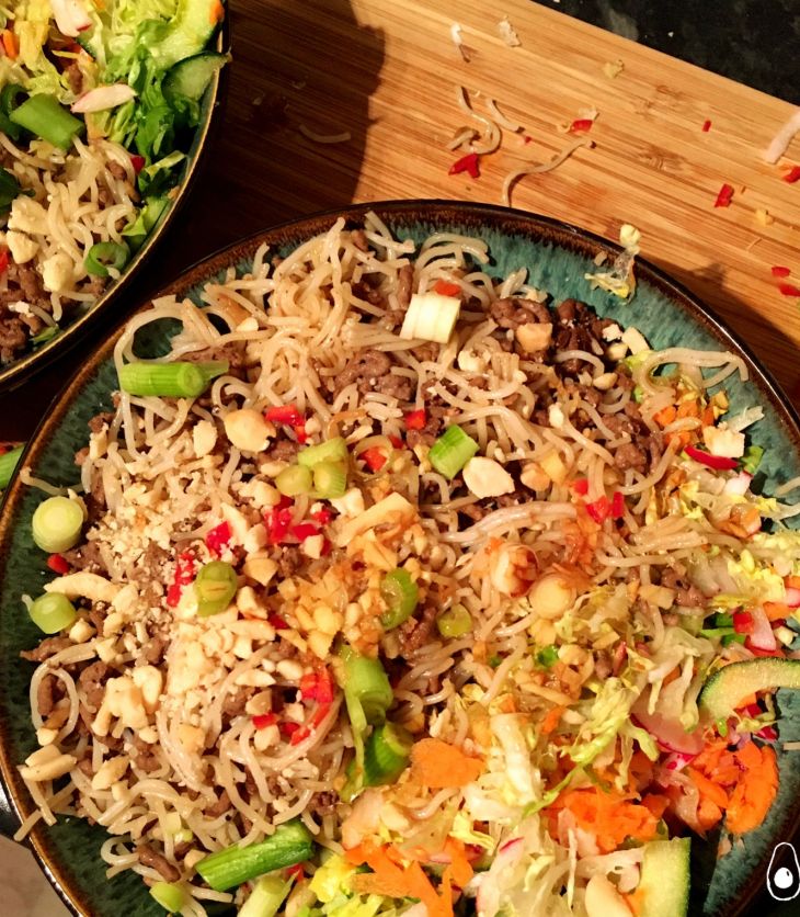quick-beef-noodles-with-salad