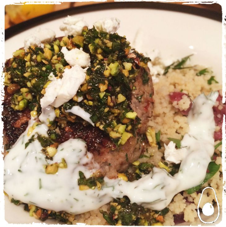 lamb-kofte-burgers-with-cous-cous-and-dill-yoghurt