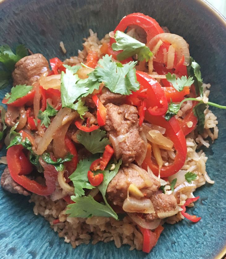 five-spice-pork-and-egg-fried-rice